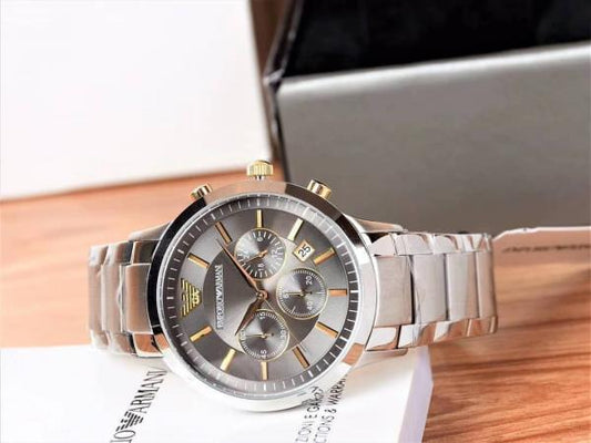 Emporio Arman_i Classic Silver-Black-Gold