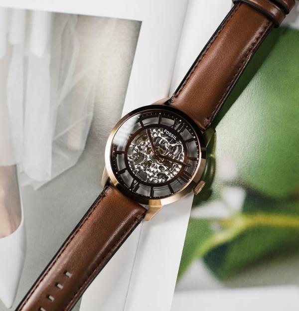 Fossi_l townsman Me3155 Automatic Brown-Copper