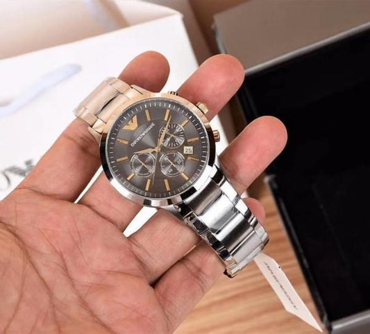 Emporio Arman_i Classic Silver-Black-Gold