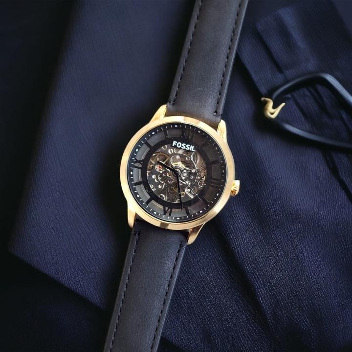 Fossi_l townsman Me3155 Automatic Black Gold