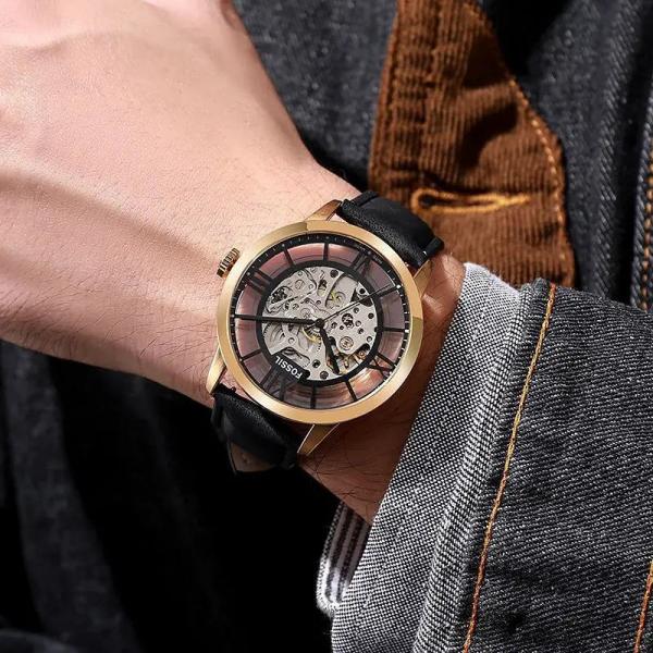 Fossi_l townsman Me3155 Automatic Black Gold